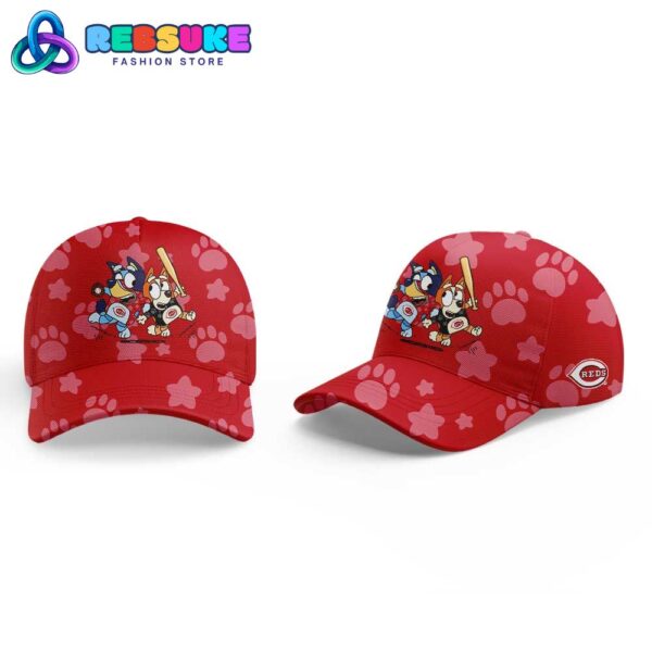 Cincinnati Reds Bluey and Bingo Hoodie Set - Image 3