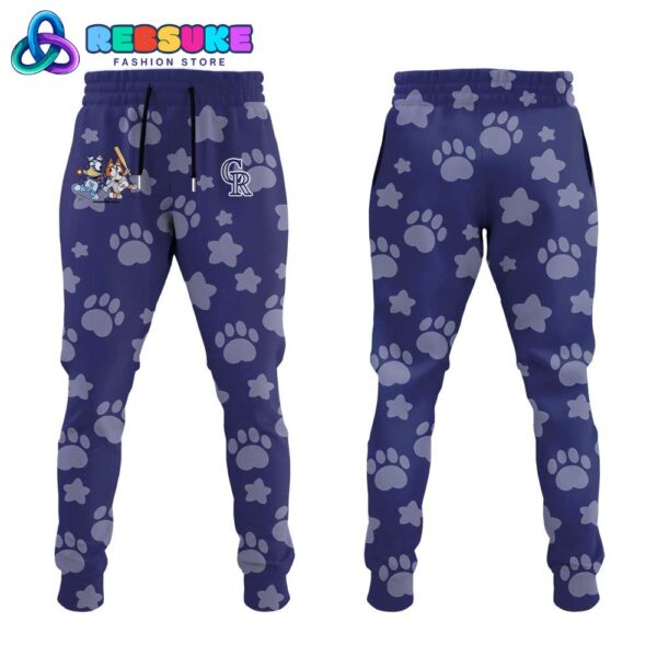 Colorado Rockies Bluey and Bingo Hoodie Set - Image 3