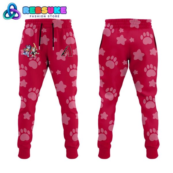 Arizona Diamondbacks Bluey and Bingo Hoodie Set - Image 3