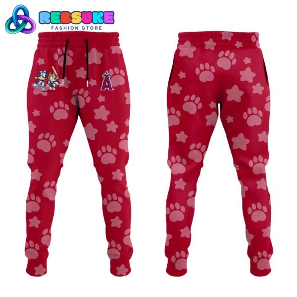 Los Angeles Angels Bluey and Bingo Hoodie Set - Image 3