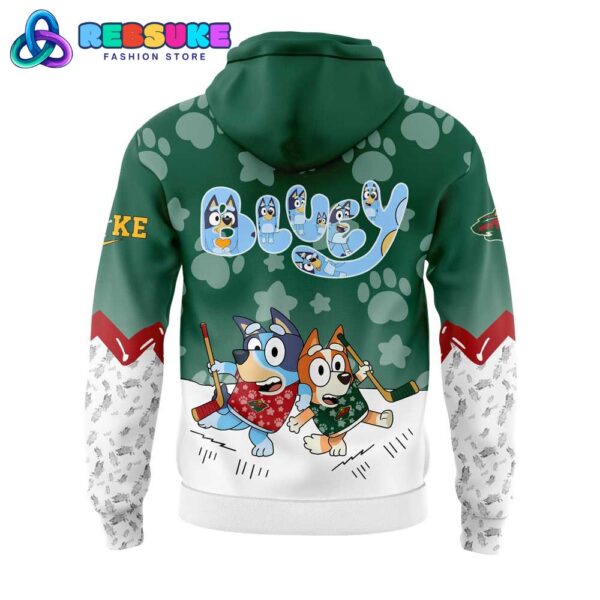 Minnesota Wild Bluey and Bingo Hoodie Set - Image 3