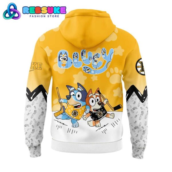 Boston Bruins Bluey and Bingo Hoodie Set - Image 3