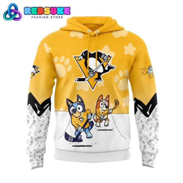 Pittsburgh Penguins Bluey and Bingo Hoodie Set - Image 2
