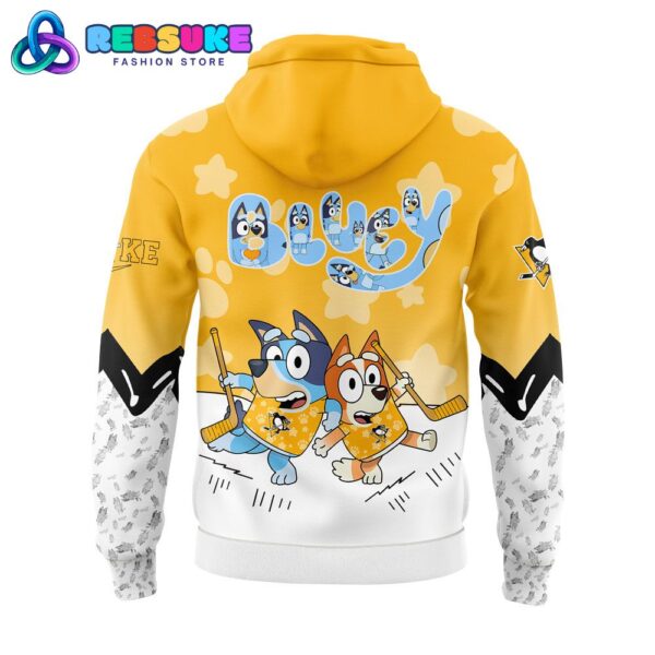 Pittsburgh Penguins Bluey and Bingo Hoodie Set - Image 3