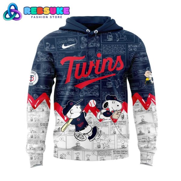 Minnesota Twins 75th Anniversary of Peanuts Hoodie Set - Image 2