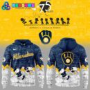 Milwaukee Brewers 75th Anniversary of Peanuts Hoodie Set