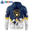 Milwaukee Brewers 75th Anniversary of Peanuts Hoodie Set