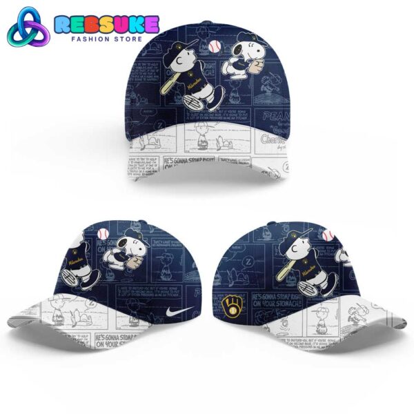 Milwaukee Brewers 75th Anniversary of Peanuts Hoodie Set - Image 5