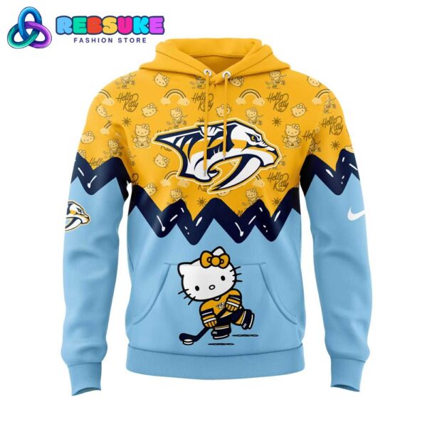 Nashville Predators Hello Kitty New Hoodie Set - Image 2