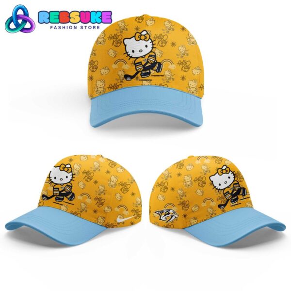 Nashville Predators Hello Kitty New Hoodie Set - Image 5