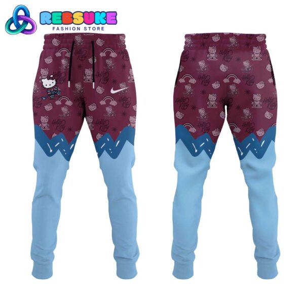 Colorado Avalanche Hello Kitty New Hoodie Set - Image 4