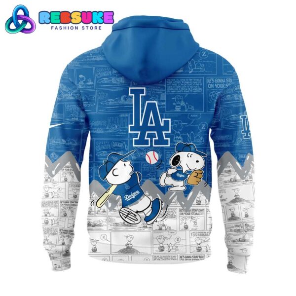 Los Angeles Dodgers 75th Anniversary of Peanuts Hoodie Set - Image 3