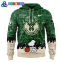 Milwaukee Bucks NBA 75th Anniversary of Peanuts Hoodie Set