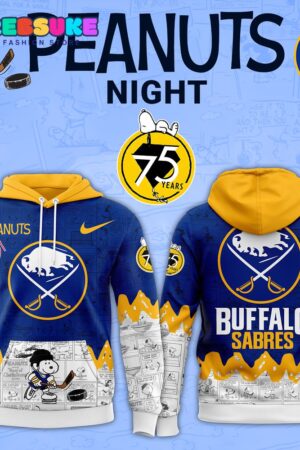 Buffalo Sabres 75th Anniversary of Peanuts Hoodie Set