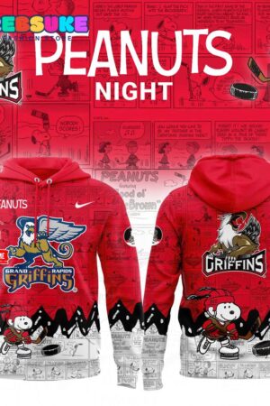 Grand Rapids Griffins 75th Anniversary of Peanuts Hoodie