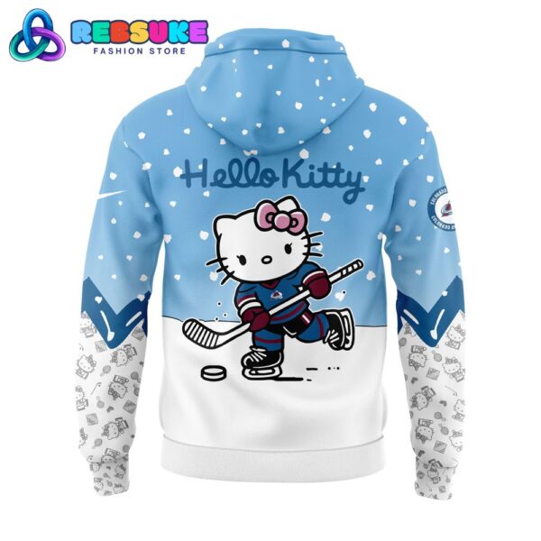 Colorado Avalanche x Hello Kitty Hoodie Set 2025 - Image 3