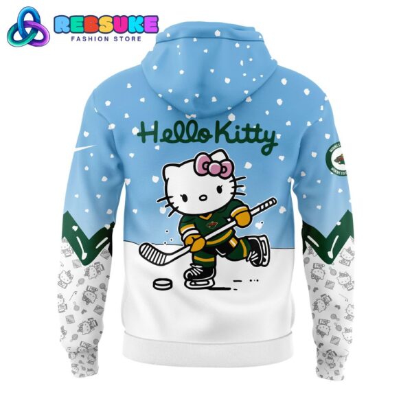 Minnesota Wild x Hello Kitty Hoodie Set 2025 - Image 3