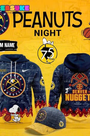 Denver Nuggets 75th Anniversary of Peanuts Hoodie Set