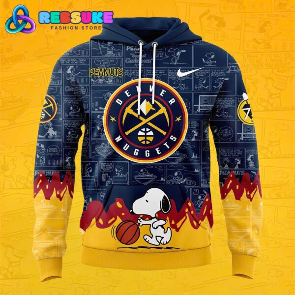 Denver Nuggets 75th Anniversary of Peanuts Hoodie Set - Image 3
