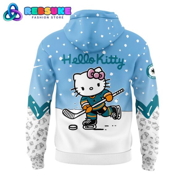 San Jose Sharks x Hello Kitty Hoodie Set 2025 - Image 3