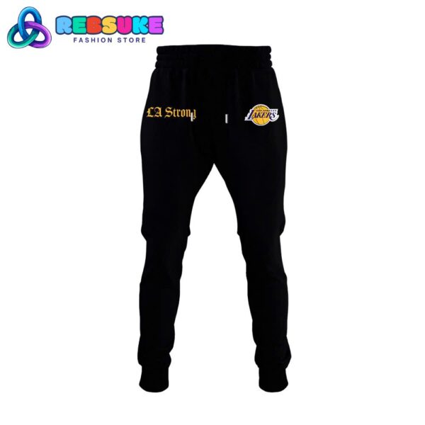 Los Angeles Lakers LA Strong Hoodie Set 2025 - Image 2
