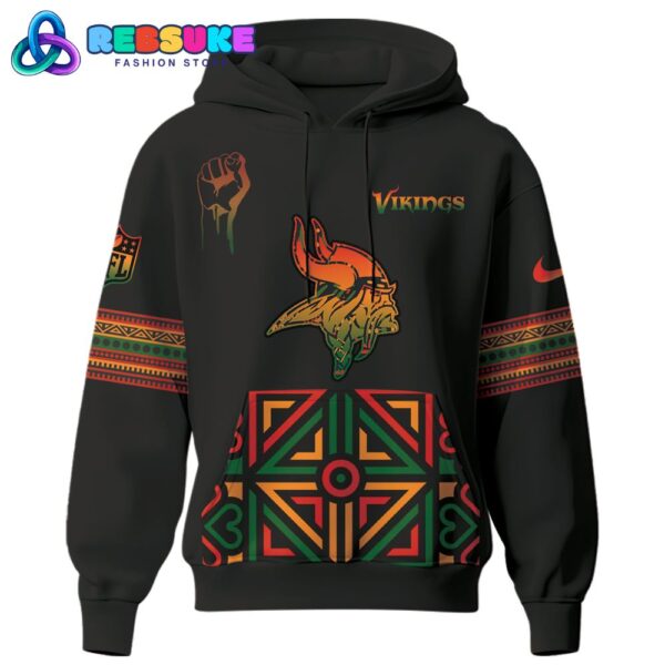 Minnesota Vikings NFL Black History Month Hoodie Set - Image 2