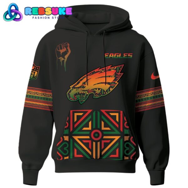 Philadelphia Eagles NFL Black History Month Hoodie Set - Image 2