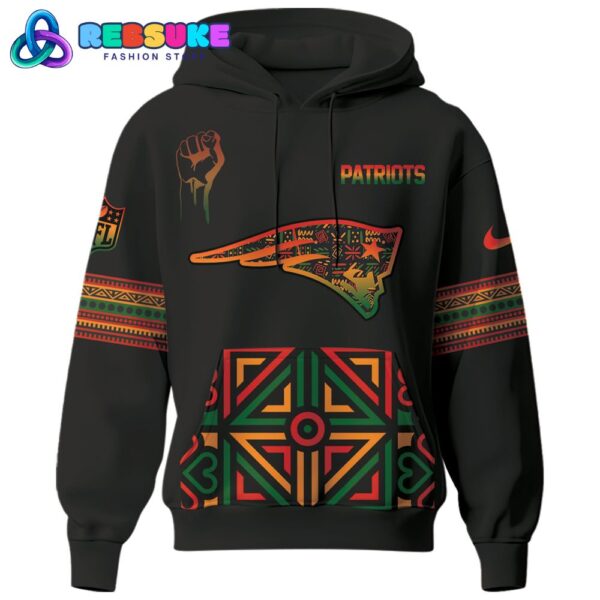 New England Patriots NFL Black History Month Hoodie Set - Image 2