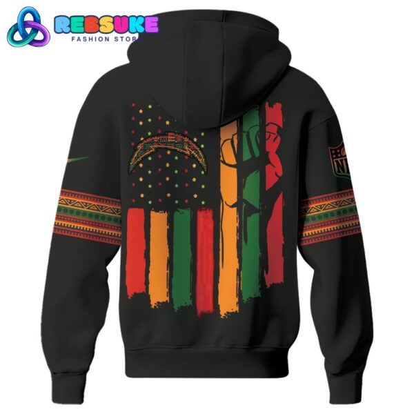 Los Angeles Chargers NFL Black History Month Hoodie Set - Image 3
