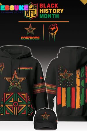 Dallas Cowboys NFL Black History Month Hoodie Set