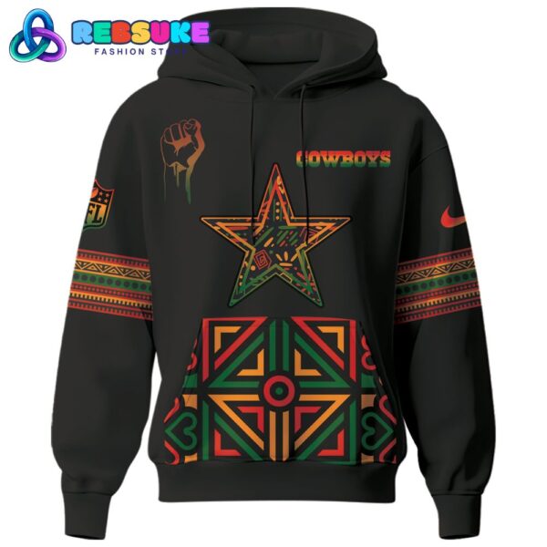 Dallas Cowboys NFL Black History Month Hoodie Set - Image 2