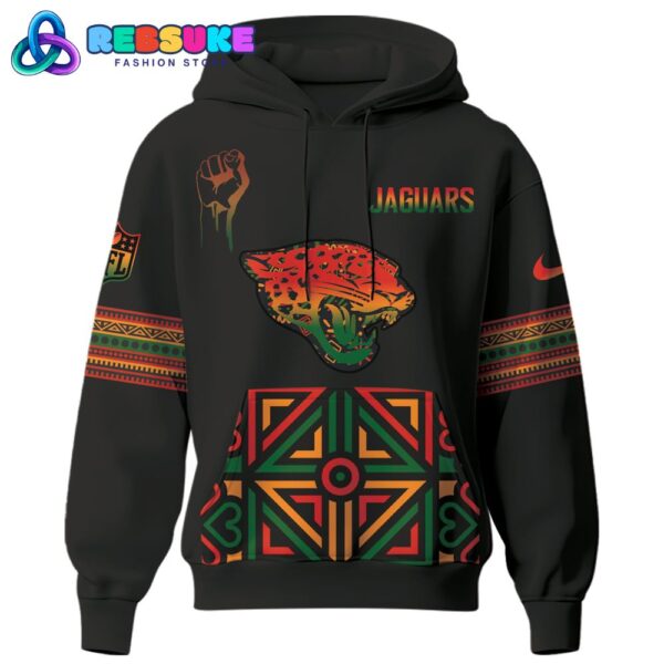 Jacksonville Jaguars NFL Black History Month Hoodie Set - Image 2