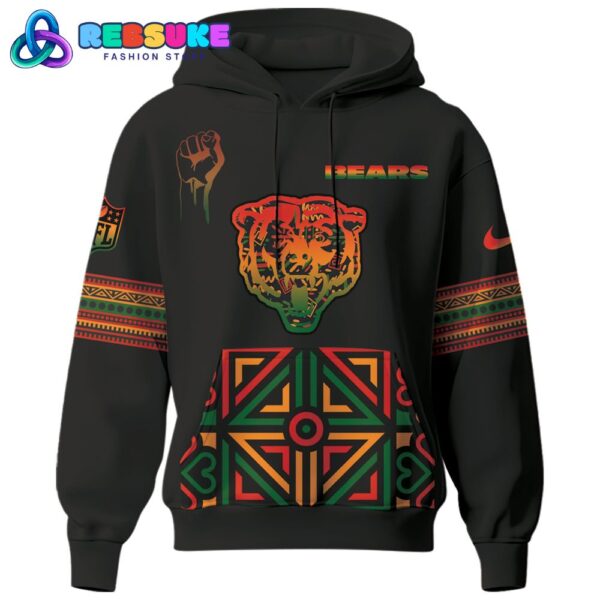 Chicago Bears NFL Black History Month Hoodie Set - Image 2