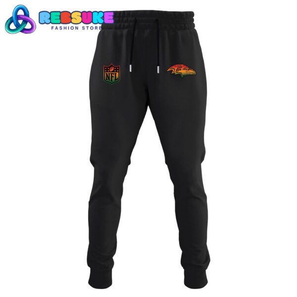 Baltimore Ravens NFL Black History Month Hoodie Set - Image 4