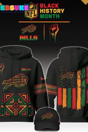 Buffalo Bills NFL Black History Month Hoodie Set