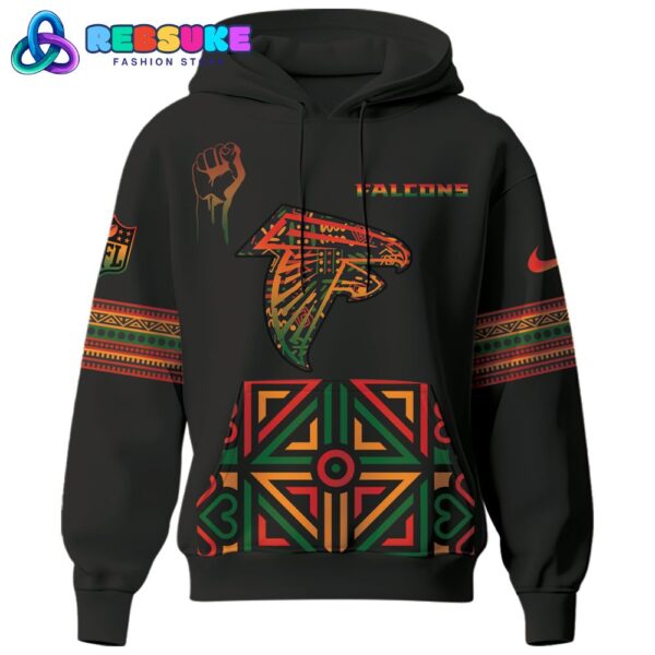 Atlanta Falcons NFL Black History Month Hoodie Set - Image 2