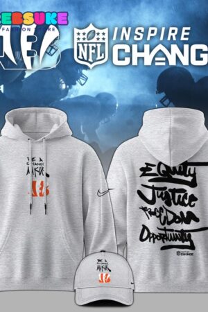 Cincinnati Bengals NFL Inspire Change Hoodie, Cap