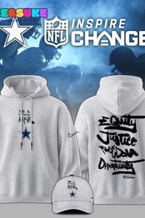 Dallas Cowboys NFL Inspire Change Hoodie, Cap