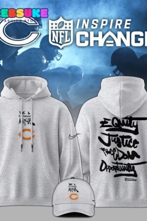 Chicago Bears NFL Inspire Change Hoodie, Cap