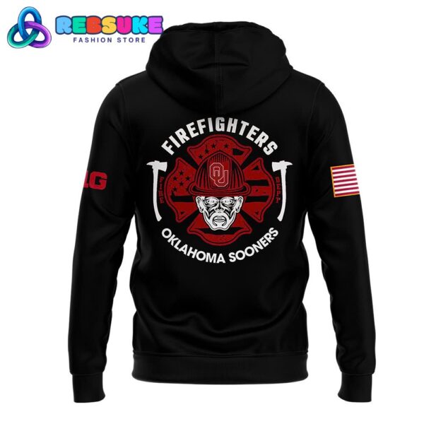 Oklahoma Sooners Football x Firefighter Appreciation Hoodie Set - Image 3