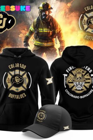 Colorado Buffaloes Football x Firefighter Appreciation Hoodie Set