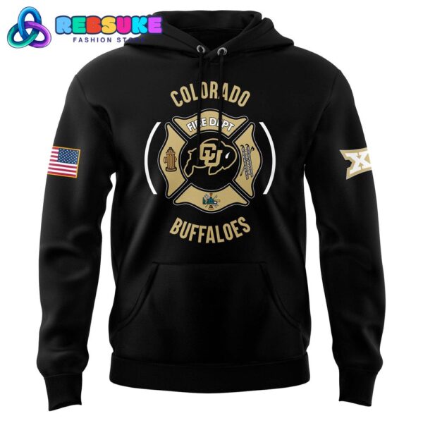 Colorado Buffaloes Football x Firefighter Appreciation Hoodie Set - Image 2