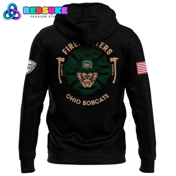 Ohio Bobcats Football x Firefighter Appreciation Hoodie Set - Image 3
