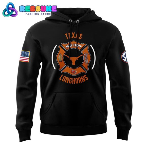 Texas Longhorns x Firefighter Appreciation Hoodie Set - Image 2