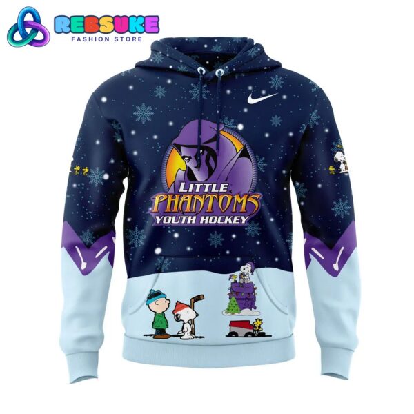 Youngstown Phantoms Peanuts And Snoopy Night Hoodie Set - Image 2