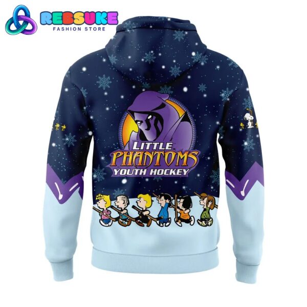 Youngstown Phantoms Peanuts And Snoopy Night Hoodie Set - Image 3