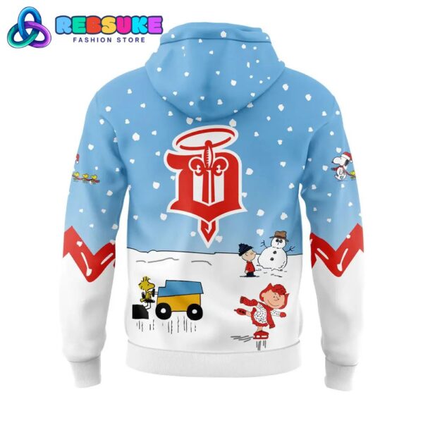 Dubuque Fighting Saints Peanuts and Snoopy Hoodie Set - Image 3