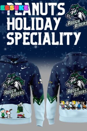Cedar Rapids RoughRiders Peanuts and Snoopy Night Hoodie Set