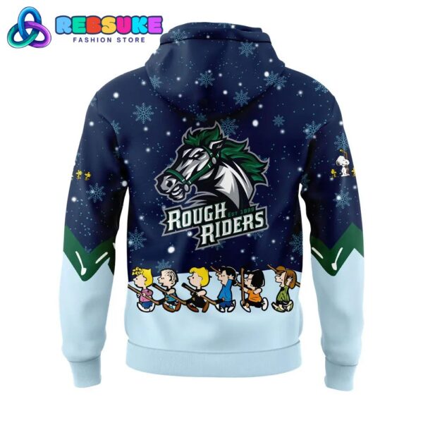 Cedar Rapids RoughRiders Peanuts and Snoopy Night Hoodie Set - Image 3