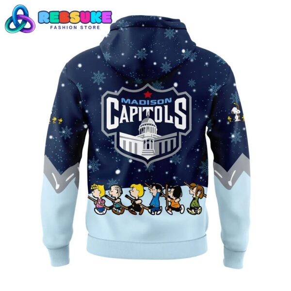 Madison Capitols Peanuts and Snoopy Night Hoodie Set - Image 3